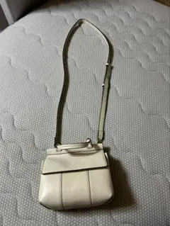 Tory Burch ホワイトレザーショルダーバッグ