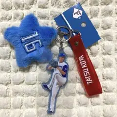 達孝太　ファーチャーム付きキーチェーン　ファイターズ　日ハム