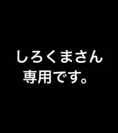 しろくまさん専用出品です。