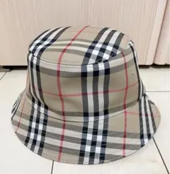 Burberry バケットハット ノバチェック柄 Sサイズ