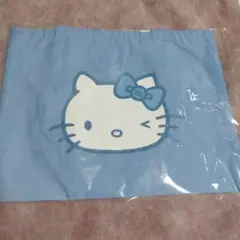 ジェラートピケ ノベルティバック ハローキティ 水色