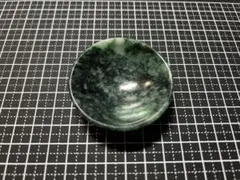 ミャンマー産 天然翡翠盃（硬玉）お猪口 A貨 新品 究極の嗜好品‼️晩酌のお供に