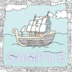 デジタルアート「気弱な僕の大航海」