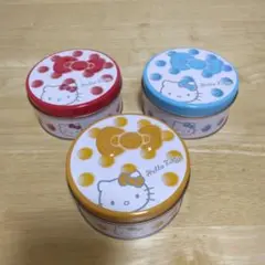 ハローキティ ミニゴーフル缶 神戸風月堂 3個セット