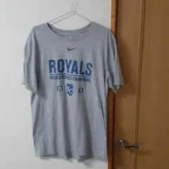【MLB】カンザスシティ・ロイヤルズ Tシャツ 2015優勝記念