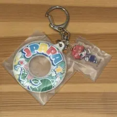 カラフルピーチ　エニマイくじ　 うきわキーホルダー　じゃぱぱ　東京ドームシティ