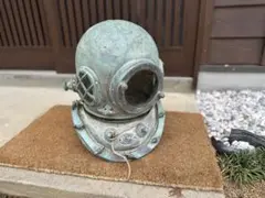 ④TOA 東亜潜水？　潜水ヘルメット　アンティーク　当時物　時代物　本物 アウトレット ストアホビー・楽器・アート - ④TOA 東亜潜水