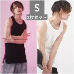 【ADRER】エクストラクオリティーボックスカットレイヤードタンクトップ 2枚組