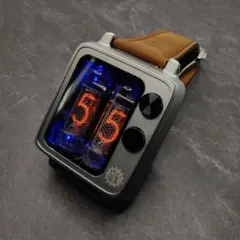 【ジャンク】ニキシー管腕時計SEAHOPE Nixie Watch ブラック ジャンク】ニキシー管腕時計SEAHOPE Nixie Watch ブラック メンズ