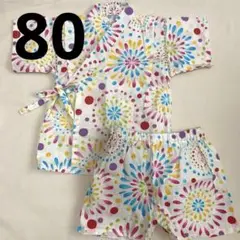 ベビー甚平　80 一度着用