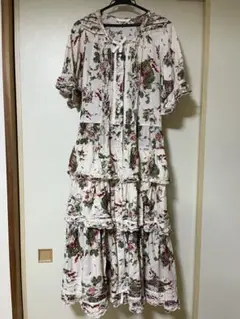 ピンクハウス ワンピース エターナルローズ 白 現行品