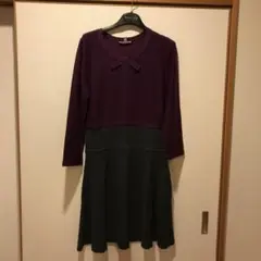 ポールカ ニットワンピース