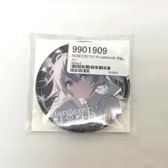 初音ミク　Rella art works ホロ加工缶バッジA asteroid