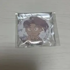 忍たま乱太郎　プリズムパターン缶バッジ　山田利吉