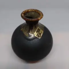特選民芸品　花瓶　紫峰