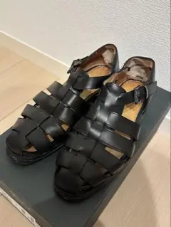 【極美品/定価6.6万】パラブーツ フェレット グルカサンダル 8 27cm相当 FERRET / NOIR – Paraboot