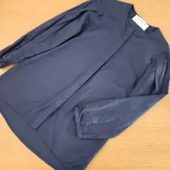 EVA MANN　エヴァマン　ノーカラーブラウス