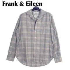 【美品】 Frank＆Eileen 長袖スキッパー ネルシャツ XXS ベージュ