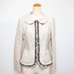 美品 アルベルタフェレッティ カシミヤ混ジャケット ベージュ Mサイズ