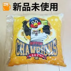 つば九郎　日本一記念クッション　ビール