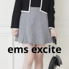 【最終値下げ】ems exciteフレア ミニスカート