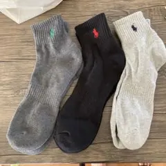 ポロラルフローレン　27-29cm 靴下3足セット
