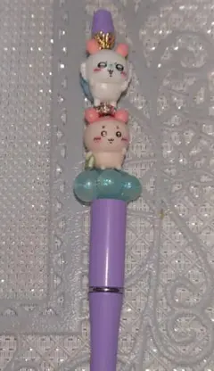 ちいかわ カニちゃん モモンガ 古本屋 ボールペン 1.0mm 黒