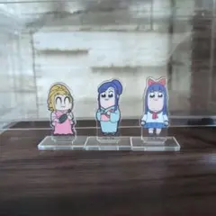 ポプテピピック　アクリルミニスタンド　3つセット