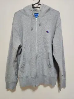 チャンピオン／Champion フルジップパーカー Mサイズ グレー
