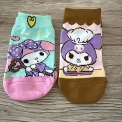 15-20 未使用　クロミちゃん　女の子　靴下　スニーカー　ソックス