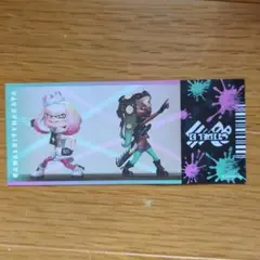【限定品】 スプラトゥーン3フェスチケット風カード　1枚