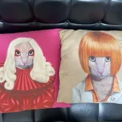 PETS ROCK クッション　２点セット