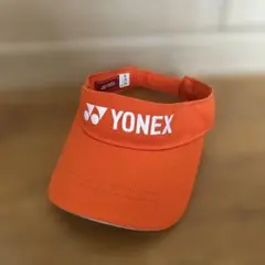 YONEX オレンジ バイザー