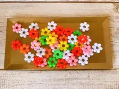 昭和レトロ 昭和 レトロ お花 40個 おはじき ランダム