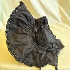 スピンドールボンネット　黒