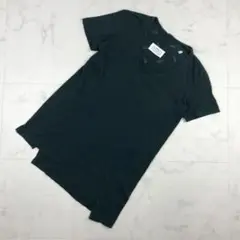 メゾンマルジェラ ここのえ 半袖カットソーTシャツ変形デザイン緑M*HB1346