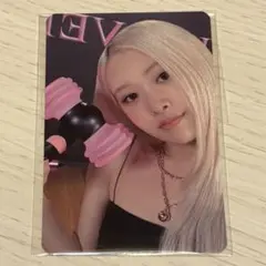 BLACKPINK ペンライト購入特典 トレカ ロゼ