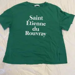 【ショコラフィネローブ】グリーン Tシャツ 接触冷感