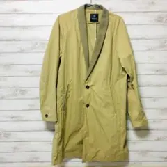 未使用 ナノユニバース カーキ ロング チェスターコート サイズM