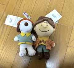 usj スヌーピー チャーリー・ブラウン ぬいぐるみセット