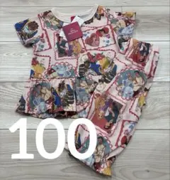 新品✨パジャマ　プリンセス　ディズニー　100