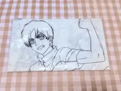 進撃の巨人マッスルモンスター てぬぐい 相模湖プレジャーフォレストコラボ