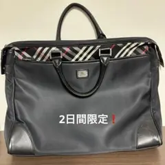 2025年最新】BURBERRY BLACK LABEL ボストンバッグの人気