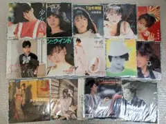 EP/シングルレコード/7インチ/中森明菜 14枚セット(バラ売りしません)