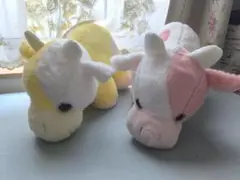 【新品タグ付】遊牧牛物語 BIGぬいぐるみ パステル・オレ