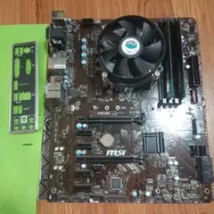 【動作品】MSI Z370-S01・core-i7 8700・DDR4 32GB