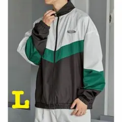新品　Anchor Smith ビッグシルエット　ブルゾン　グリーン　L