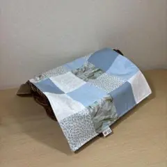 ハンドメイド　マルチカバー　パッチワーク　マルチクロス　かごカバー　かけカバー