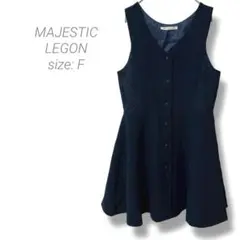 【マジェスティックレゴン】MAJESTIC LEGON ノースリーブワンピース