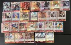 ワンピースカード【THE BEST 2】赤　SR以下まとめ　UC/C foil